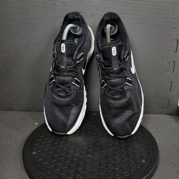 Nike Renew Retaliation TR 2 Shoes Mens Sz 10.5 Black White Athletic Trainers - Picture 7 of 12